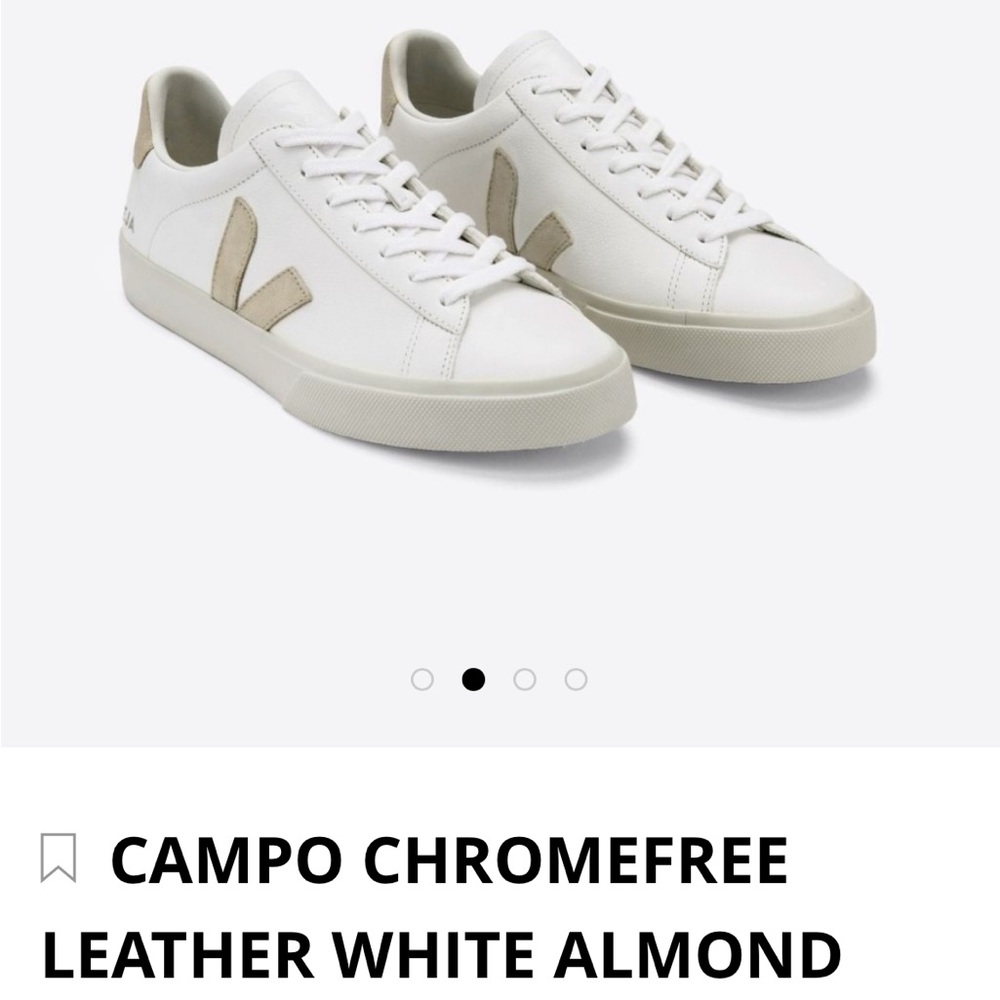 Size 8 Campo leather Vejas. Only worn twice.